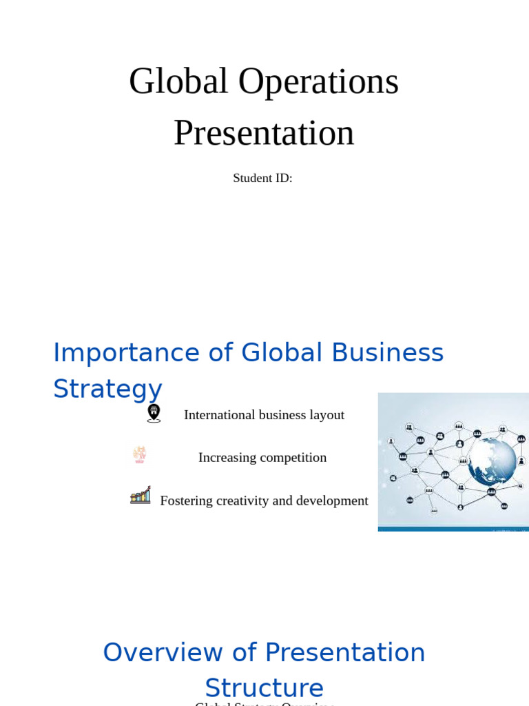 Principles of International Business A2 RAK2407058 Liliana Drugan | PDF