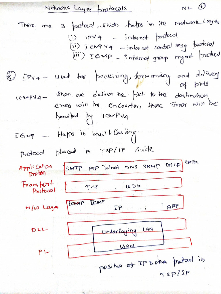 Network Layer Protocols | PDF