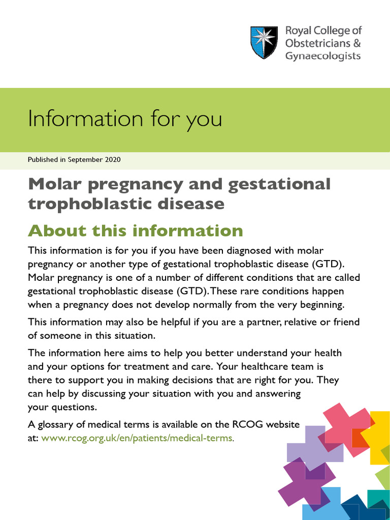 Pi Molar Pregnancy GTD Large Print | PDF