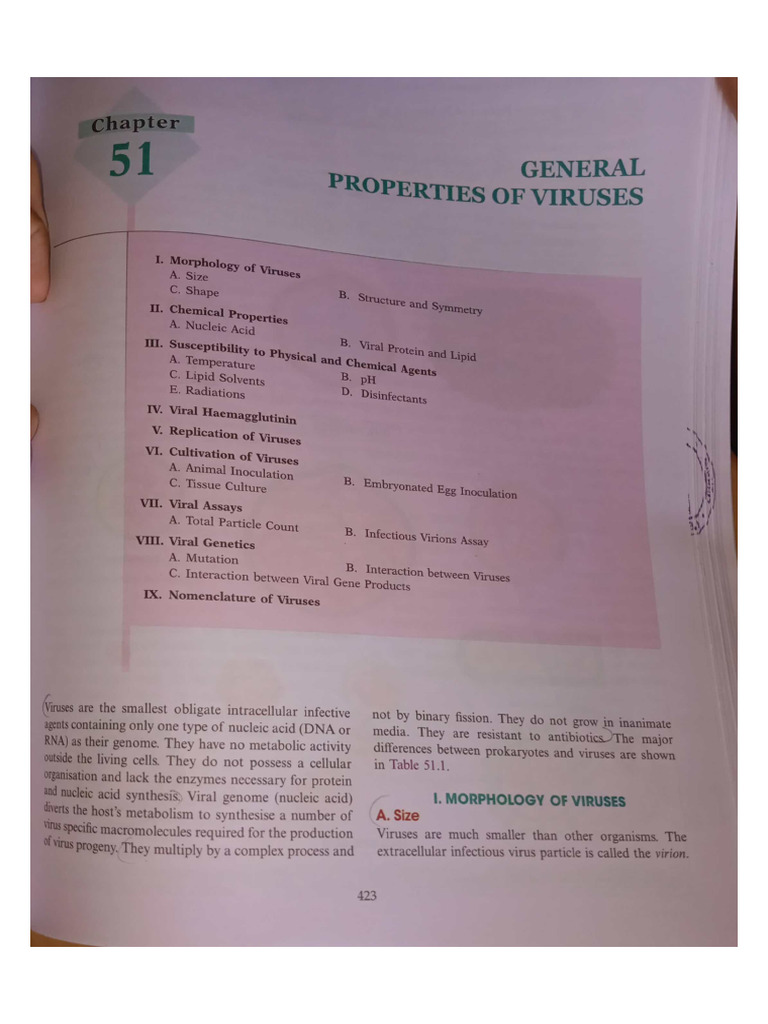 General Properties of Viruses | PDF