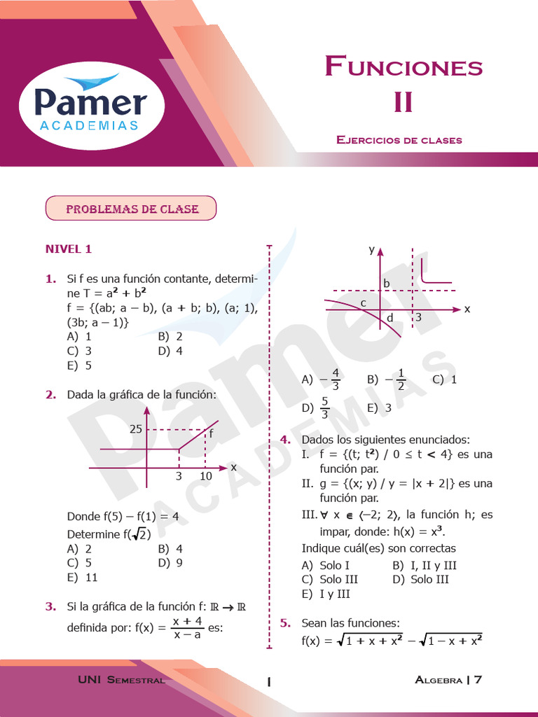 Calgebra - Sem 7 | PDF