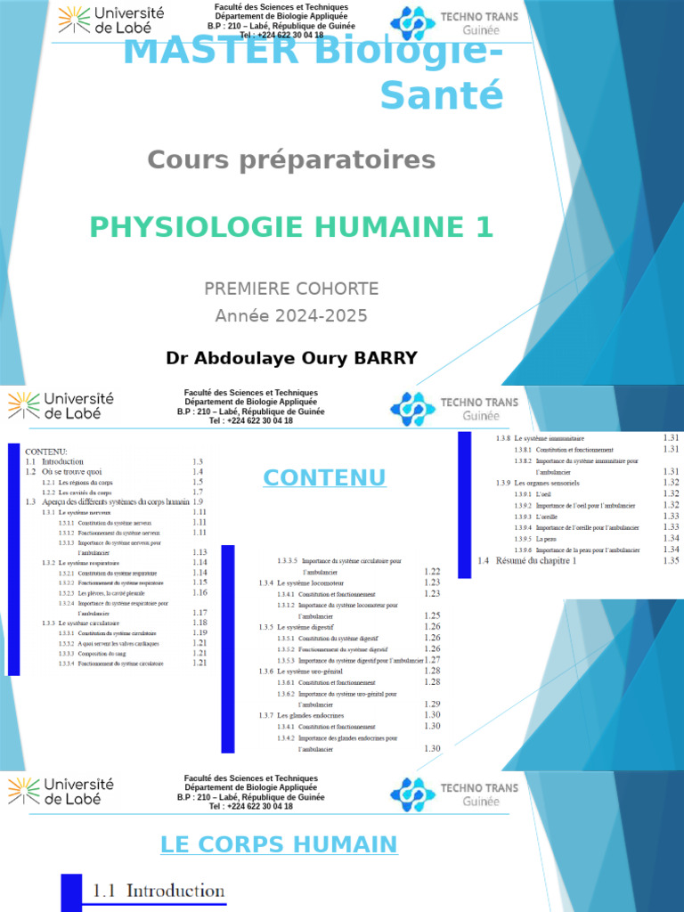 Master Biologie Santé Onisep: Programme Master Biologie Santé – RHHQ