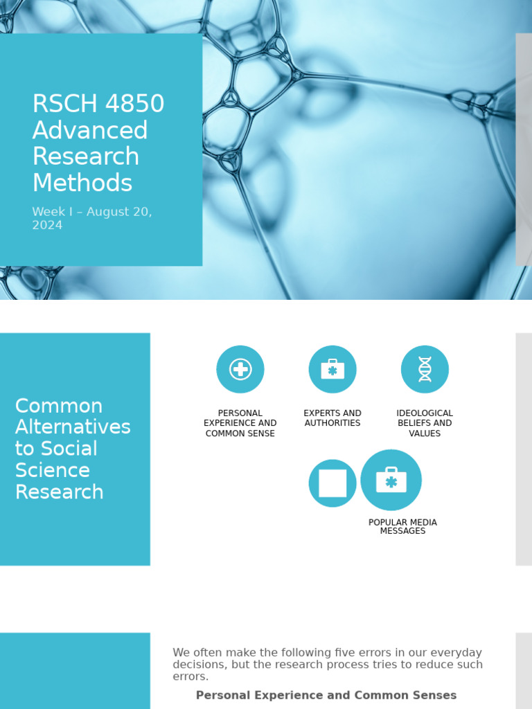 Common Errors In Social Science Research Pdf Evidence Self