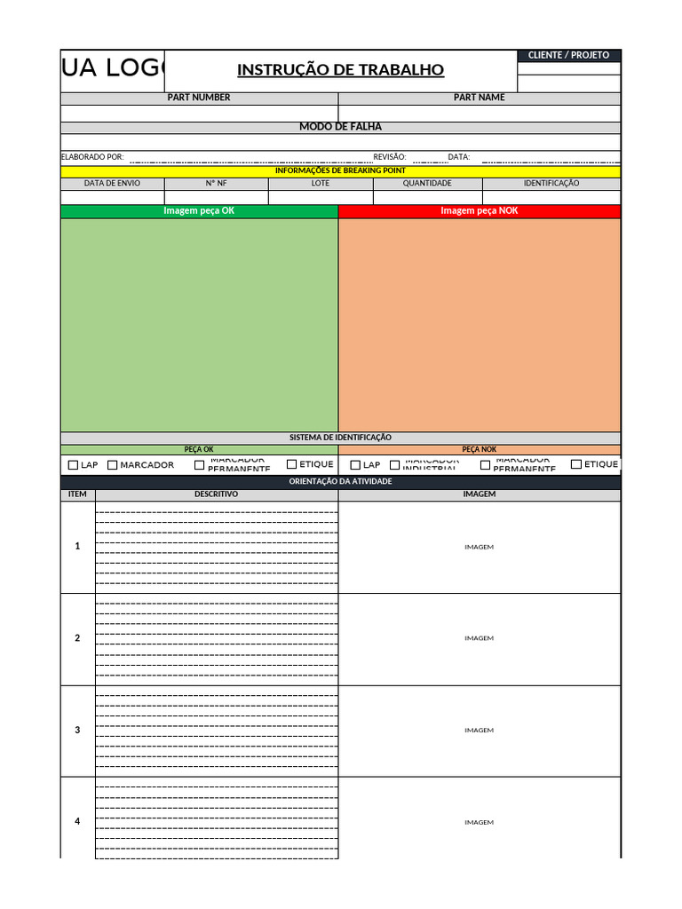 It - Instrução de Trabalho | PDF