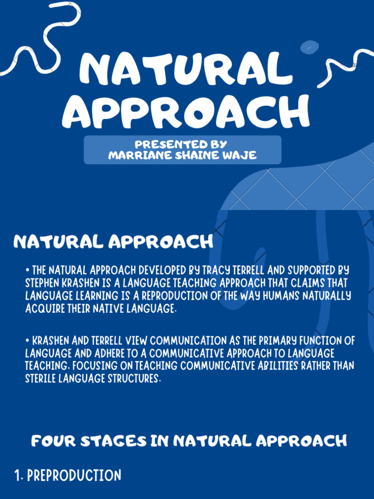 Natural Approach | PDF