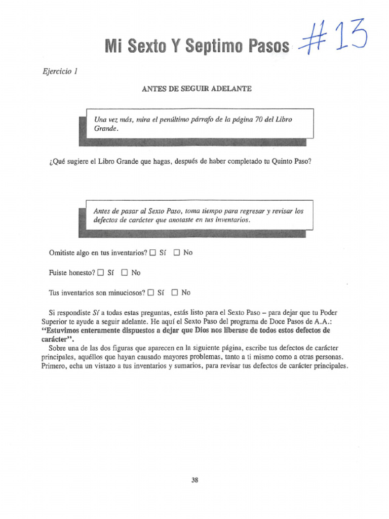13-Mi Sexto y Septimo Pasos | PDF
