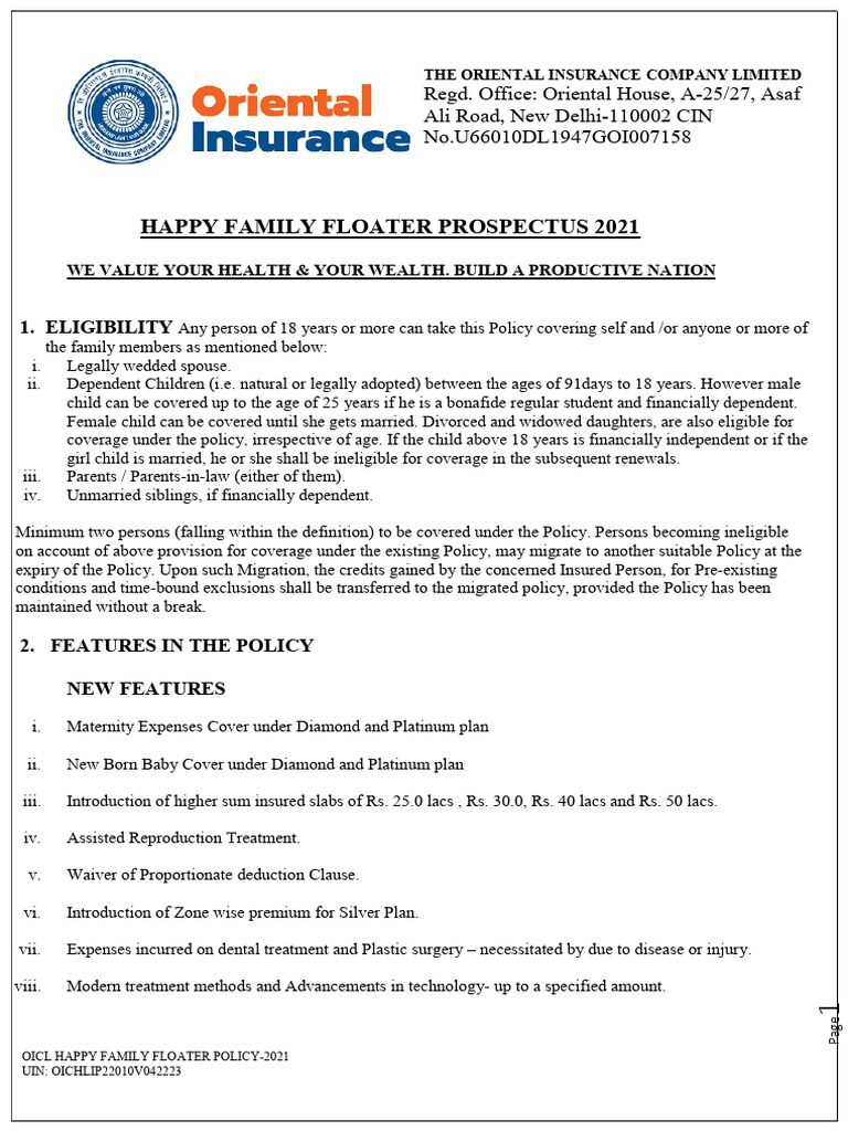 HFFP Prospectus 2021 | PDF