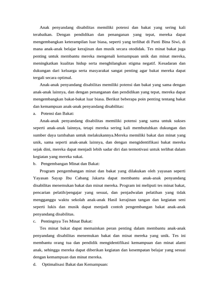 Materi Makalah Cibi | PDF