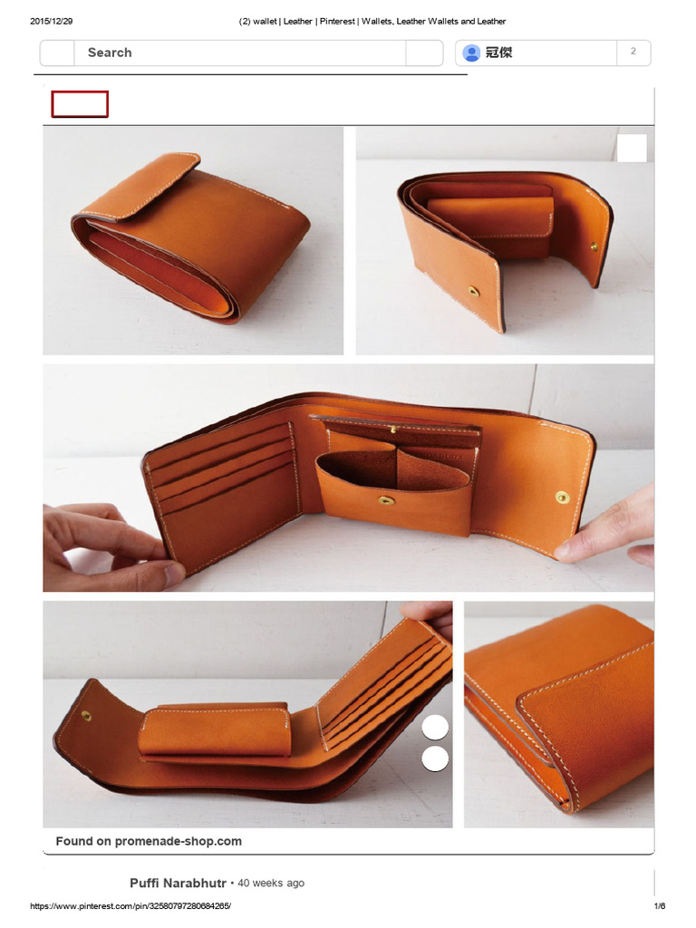 Wallet - Leather - Pinterest - Wallets, Leather Wallets and Leather ...