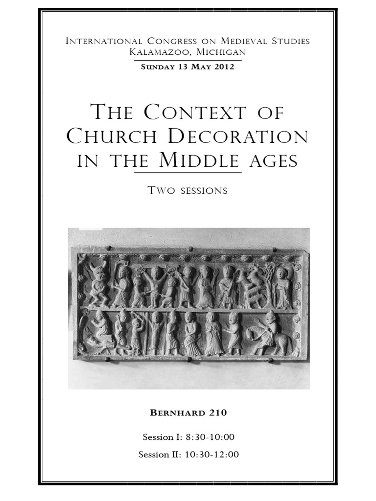 Panel On The Context of Church Decoratio | PDF