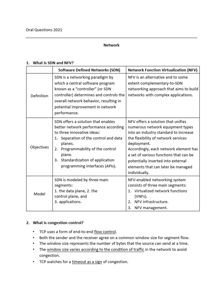 Key Networking Concepts and Questions | PDF | Routing | Business