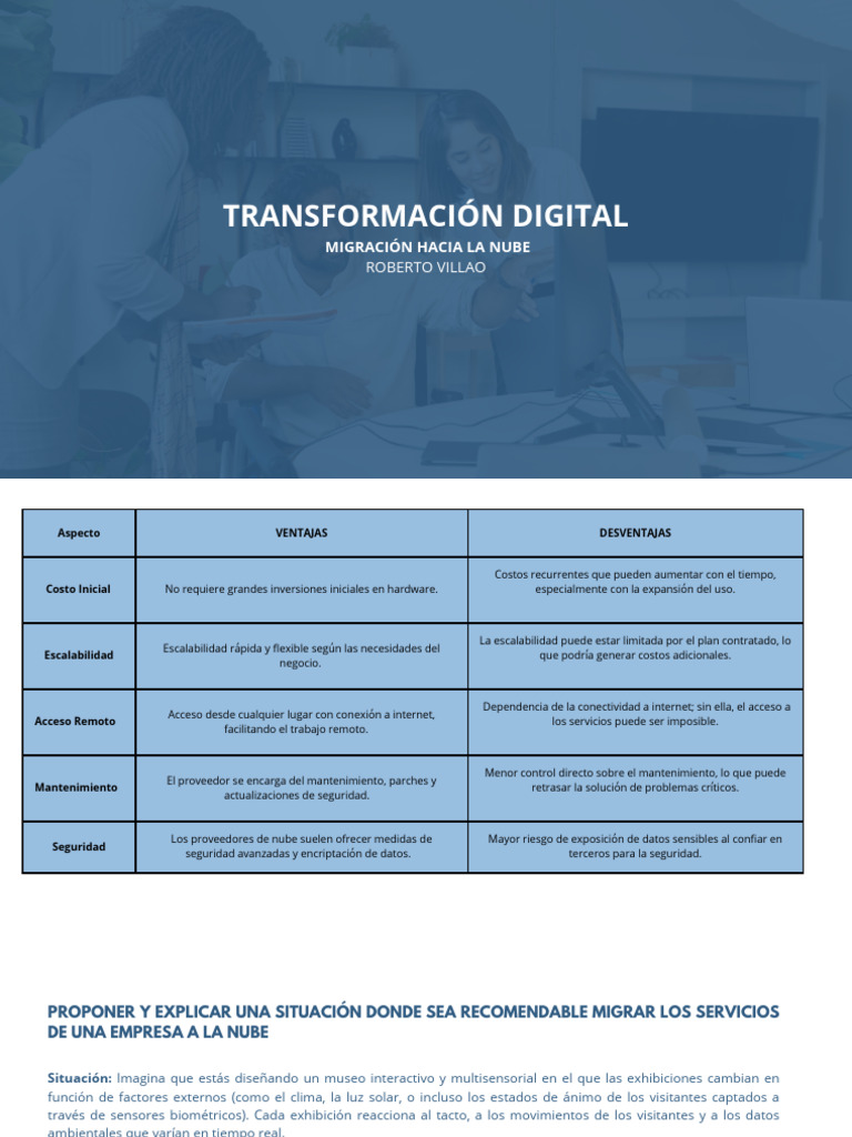 Transformacion Digital | PDF | Computación en la nube | Informática