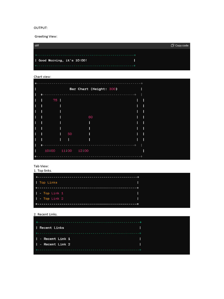 Output | PDF