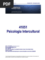 Psicologia Intercultural