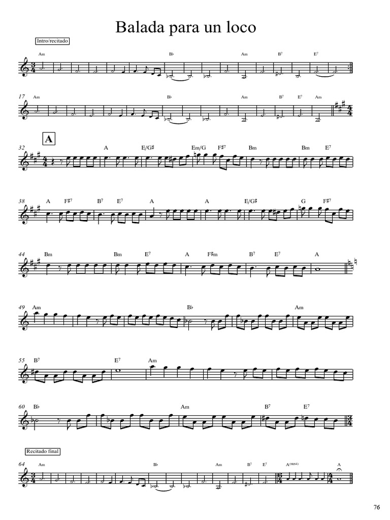 Balada para Un Loco | PDF