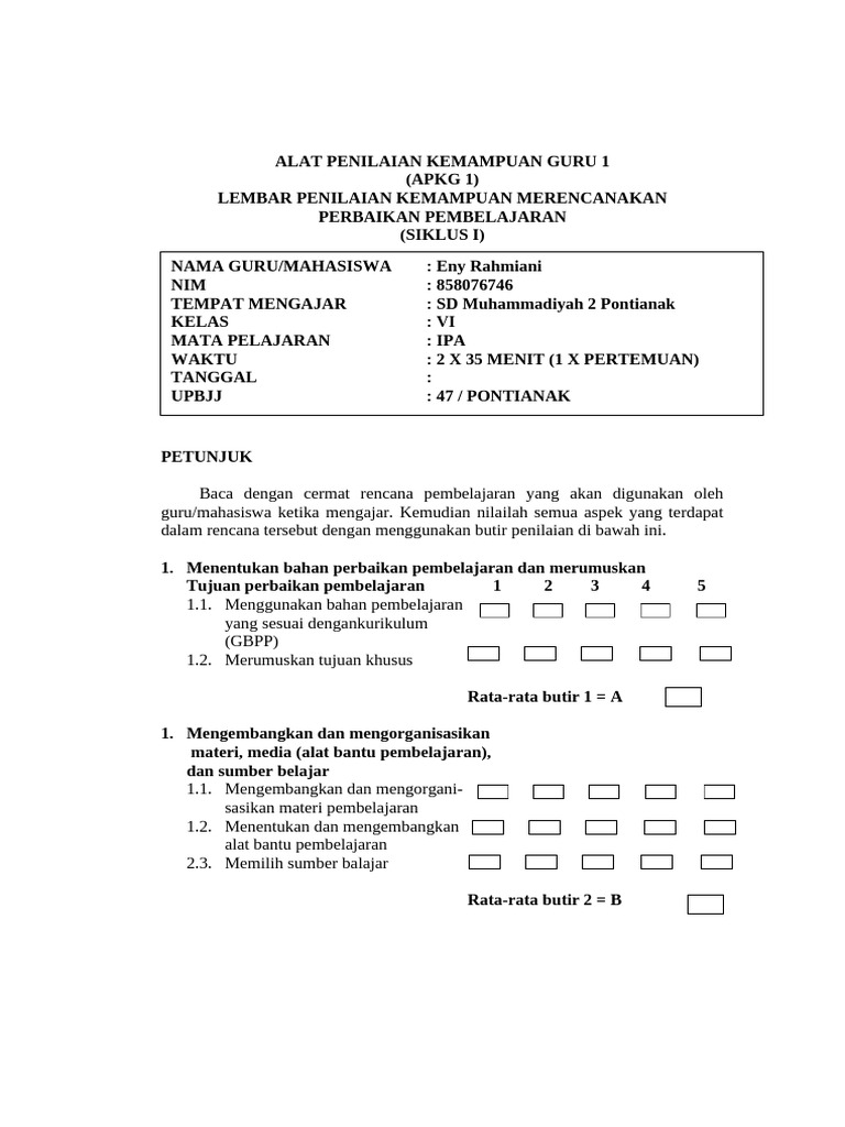 APKG 1 Dan 2 | PDF