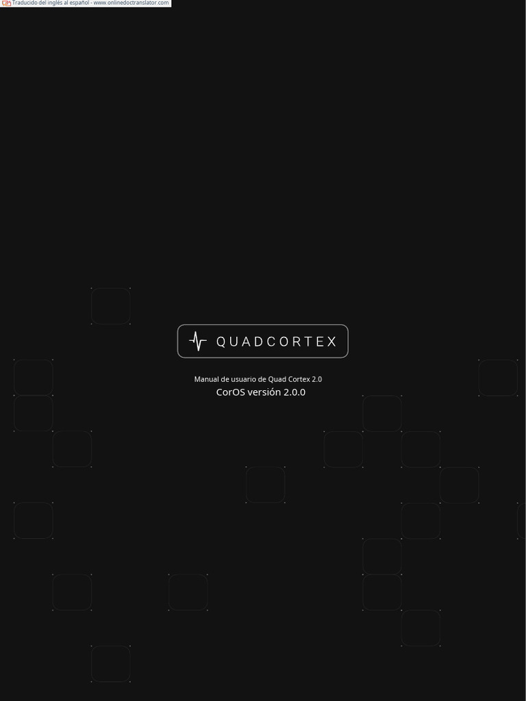 Manual Quad Cortex Español 2 | PDF