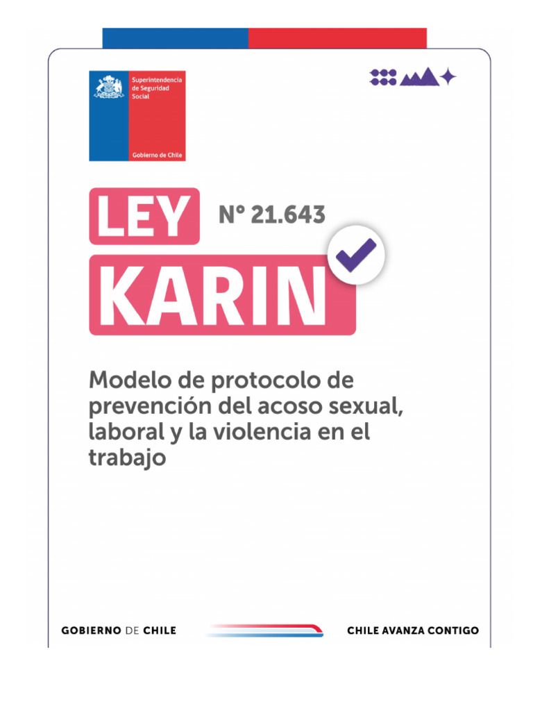 Protocolo Tipo para La Prevencion Del Acoso y Violencia en El Trabajo | PDF