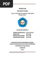 Download Kelompok 5 Aspek Aksiologi Dan Hakikat Nilai Dalam Filsafat Ilmu by edyriodede SN77522099 doc pdf