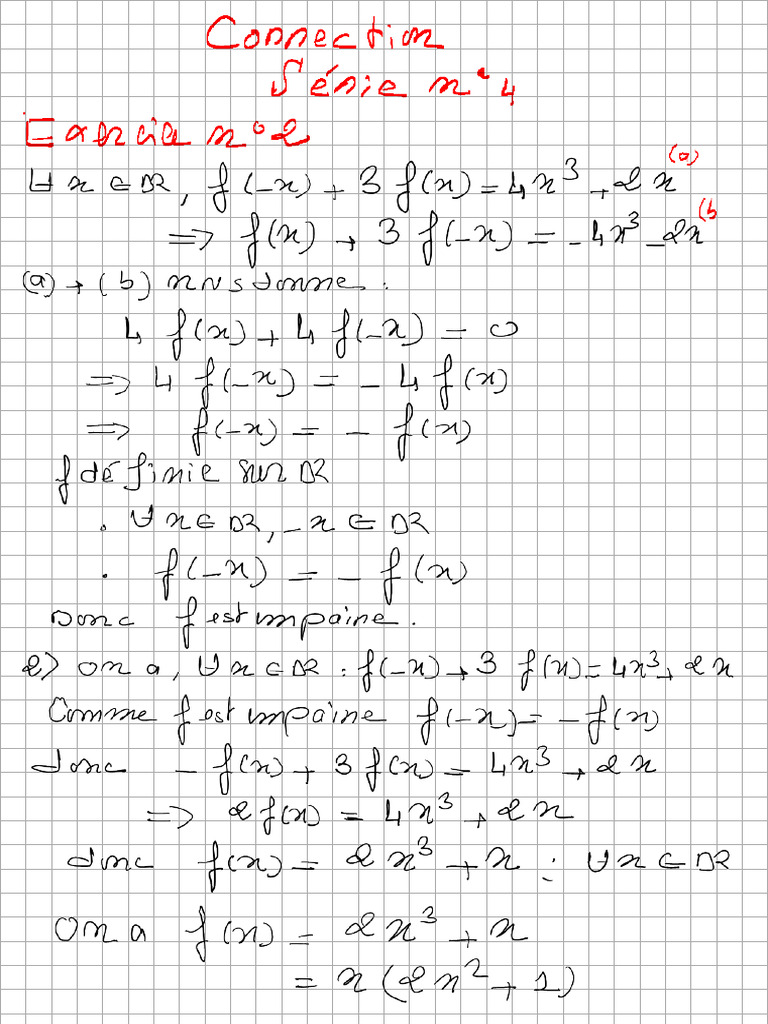 Correction N Exercice 2 Et 3 | PDF