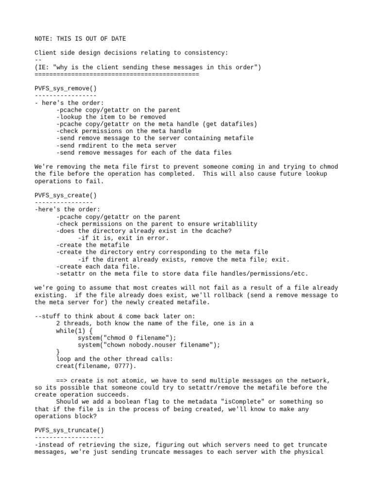 Consistancy Semantics | PDF