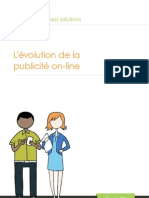 L'évolution de La Publicité Online