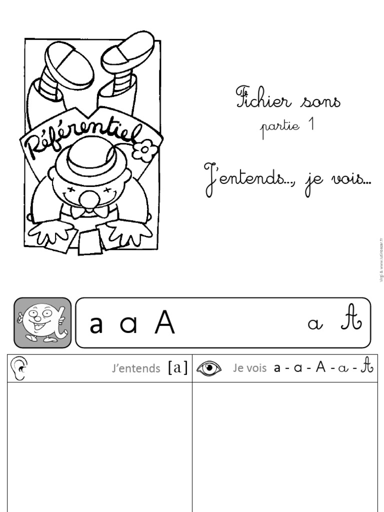 Fichier Sons Alphas Partie 1 | PDF