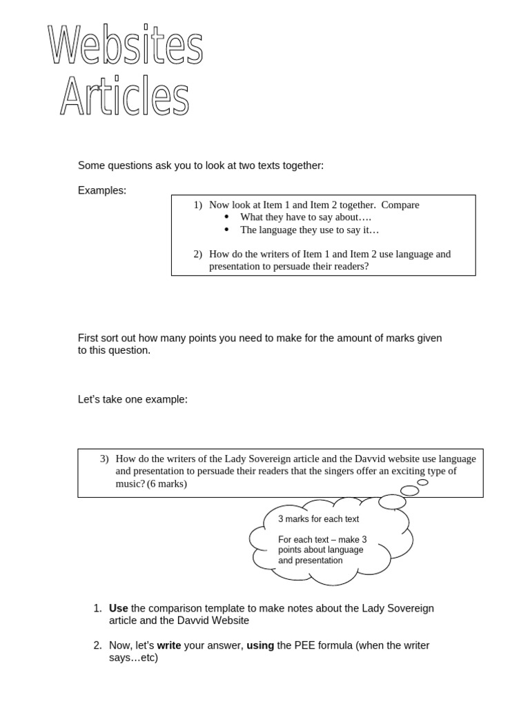 20 Davvid Website Comparison Question | PDF