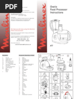 Manual Moulinex Ovatio 3