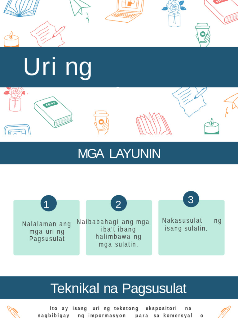 l2 Mga Uri NG Pagsusulat | PDF