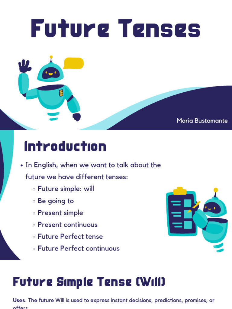 Future Tenses Pdf Perfect Grammar Linguistic Morphology