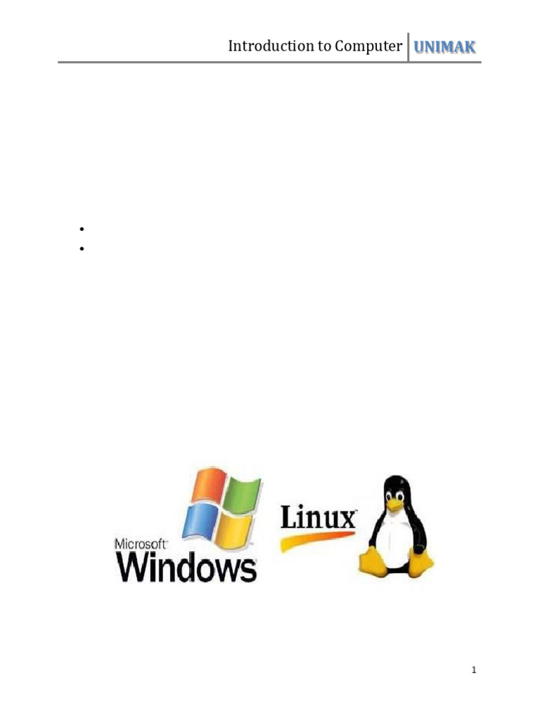 IntroductionToComputers Unit2 | PDF