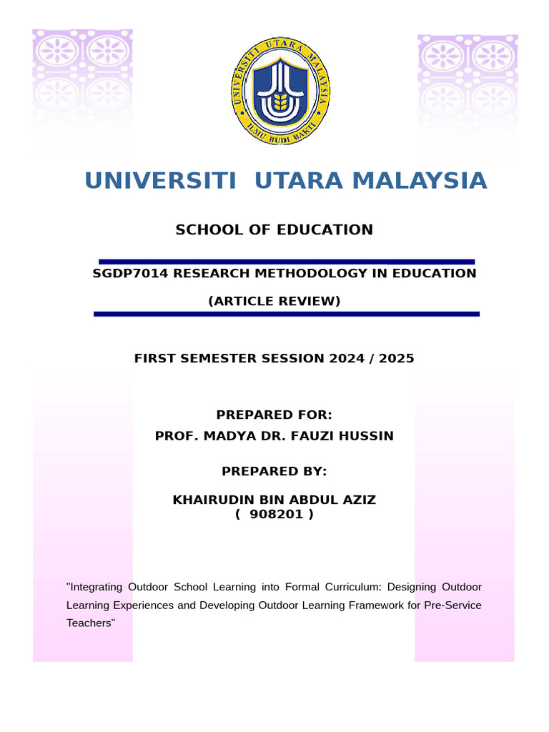 Article Review | PDF