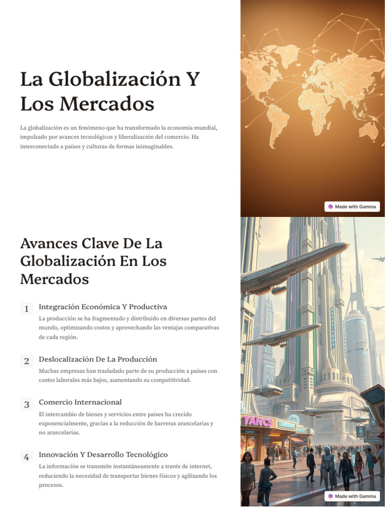 La Globalizacion Y Los Mercados | PDF