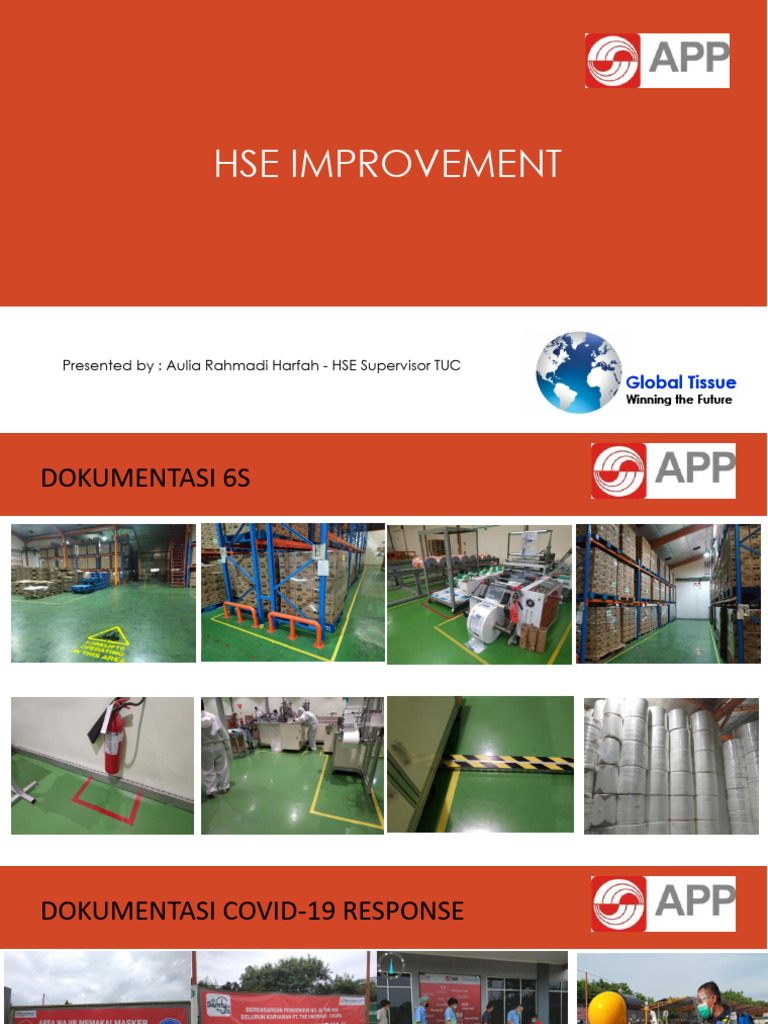 HSSE Improvement TUC (APP Sinarmas) 2020 | PDF