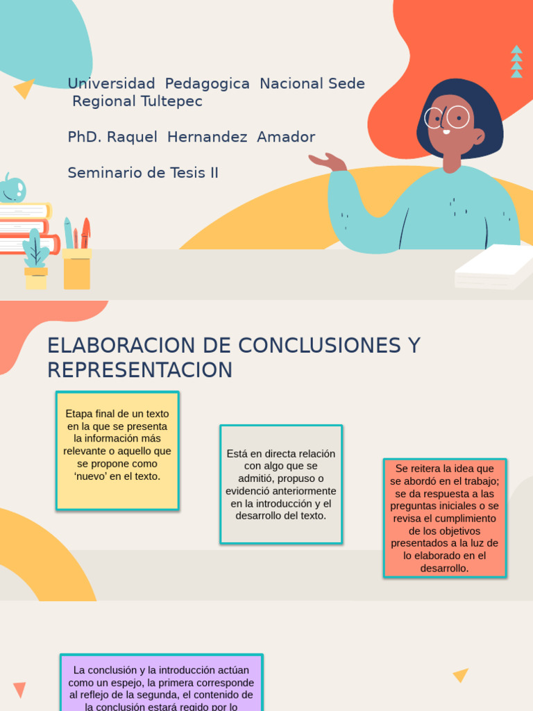 Elaboración de Conclusiones | PDF