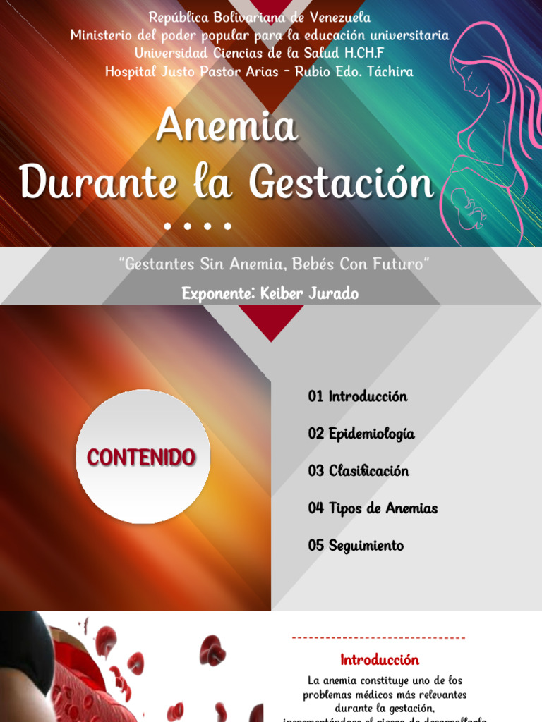 Anemia Durante La Gestación | PDF | El embarazo | Relaciones personales ...