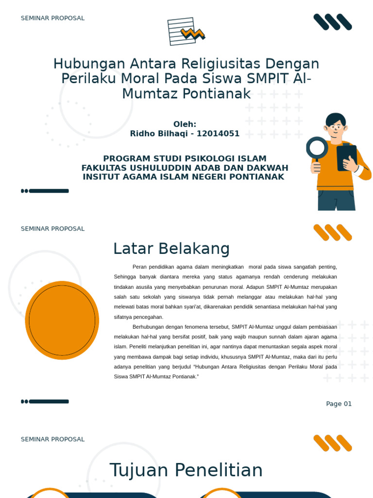 05 Template PPT Kuantitatif | PDF