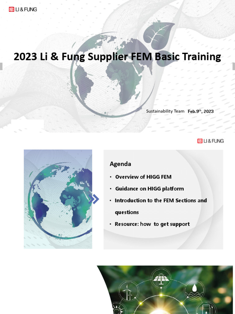 2023 Higg FEM Basic Training - EN | PDF