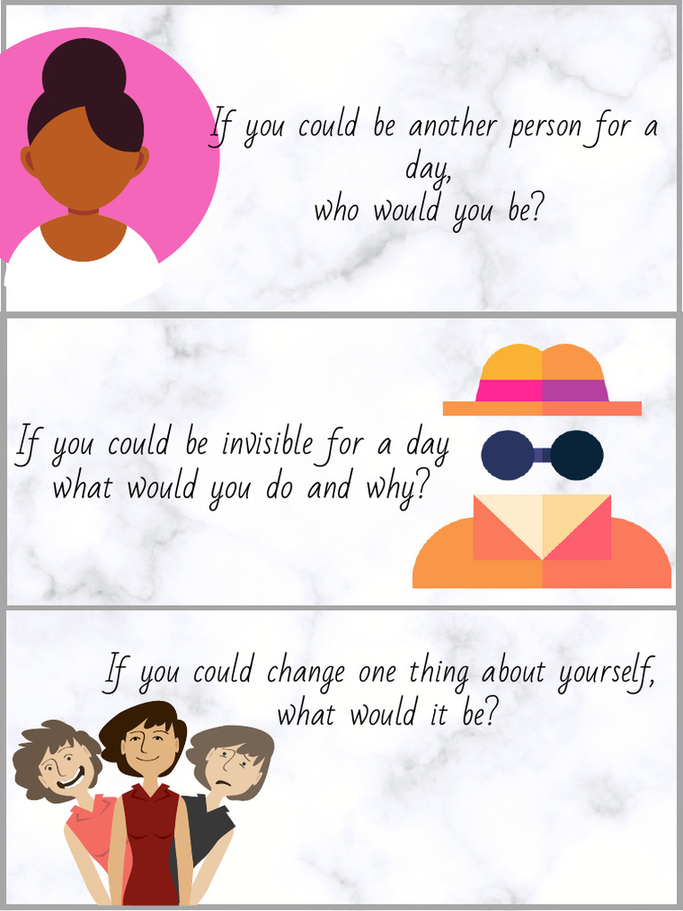 2nd Conditional - Speaking Cards | PDF