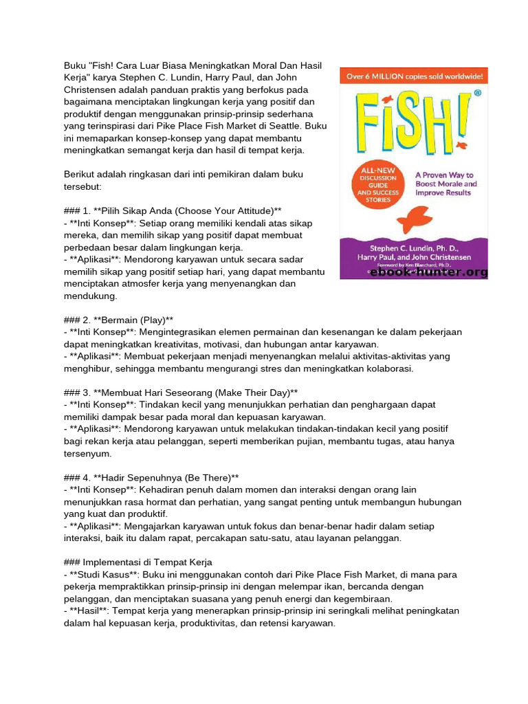 Buku Fish! | PDF