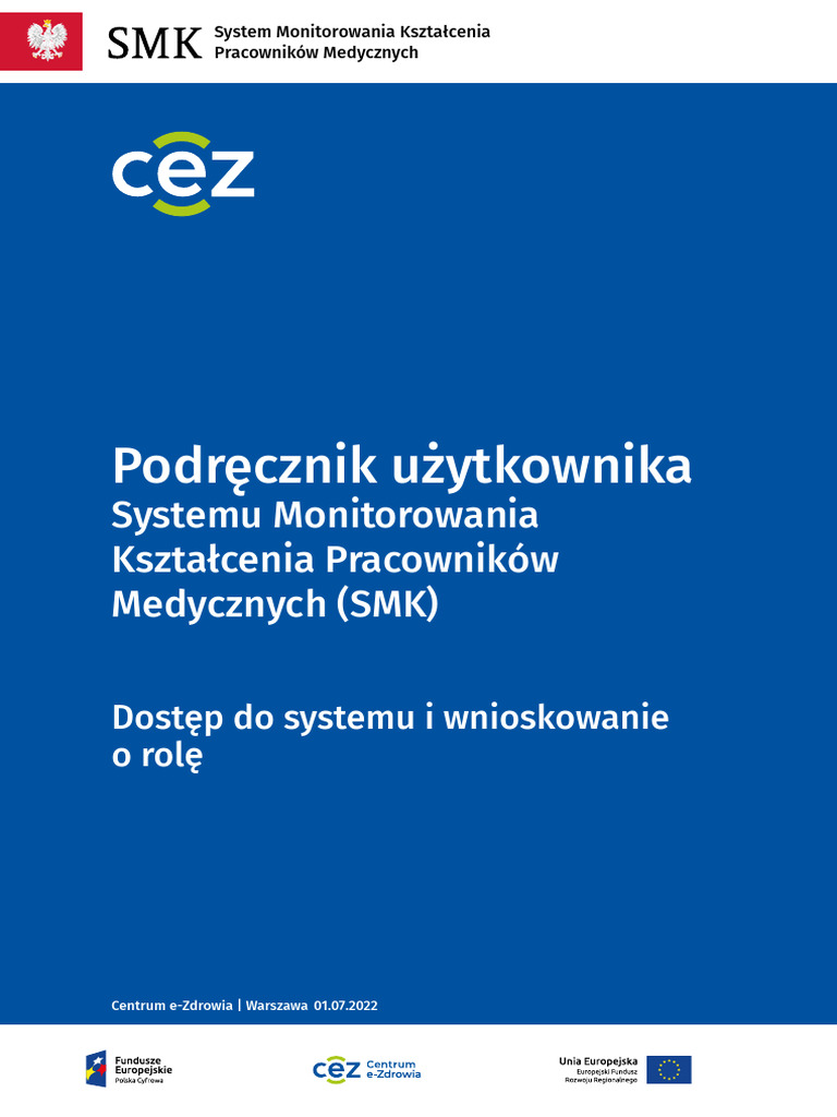 Podrecznik Uzytkownika SMK - Doste - P Do Systemu I Wnioskowanie o Role ...