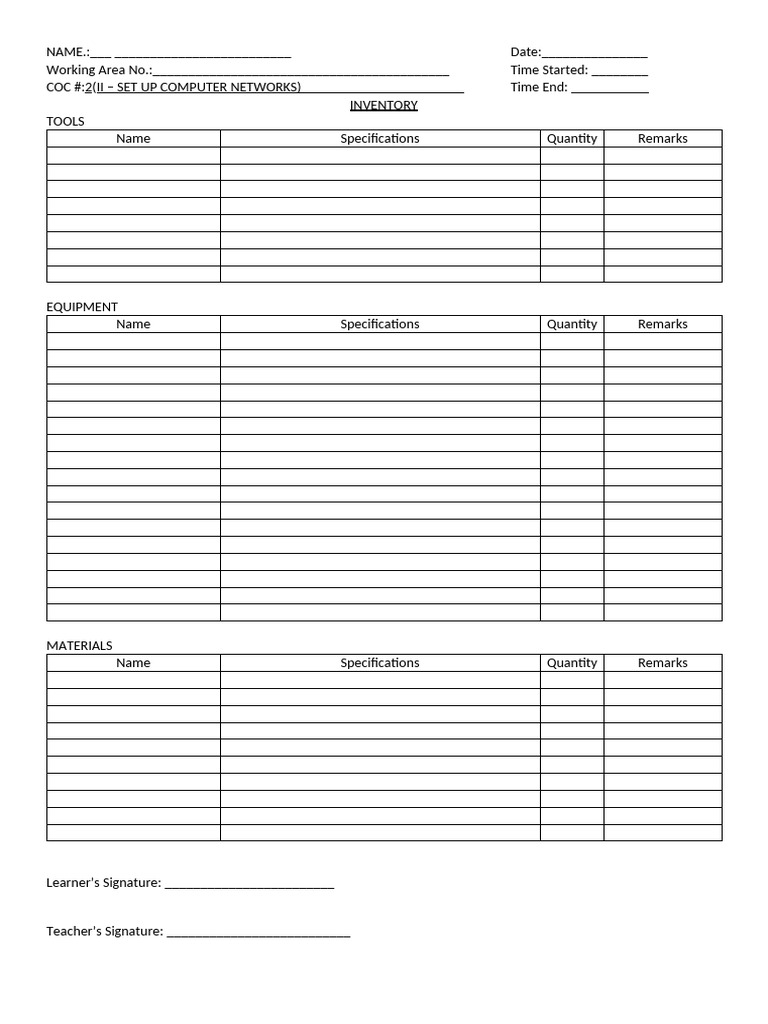 Inventory | PDF