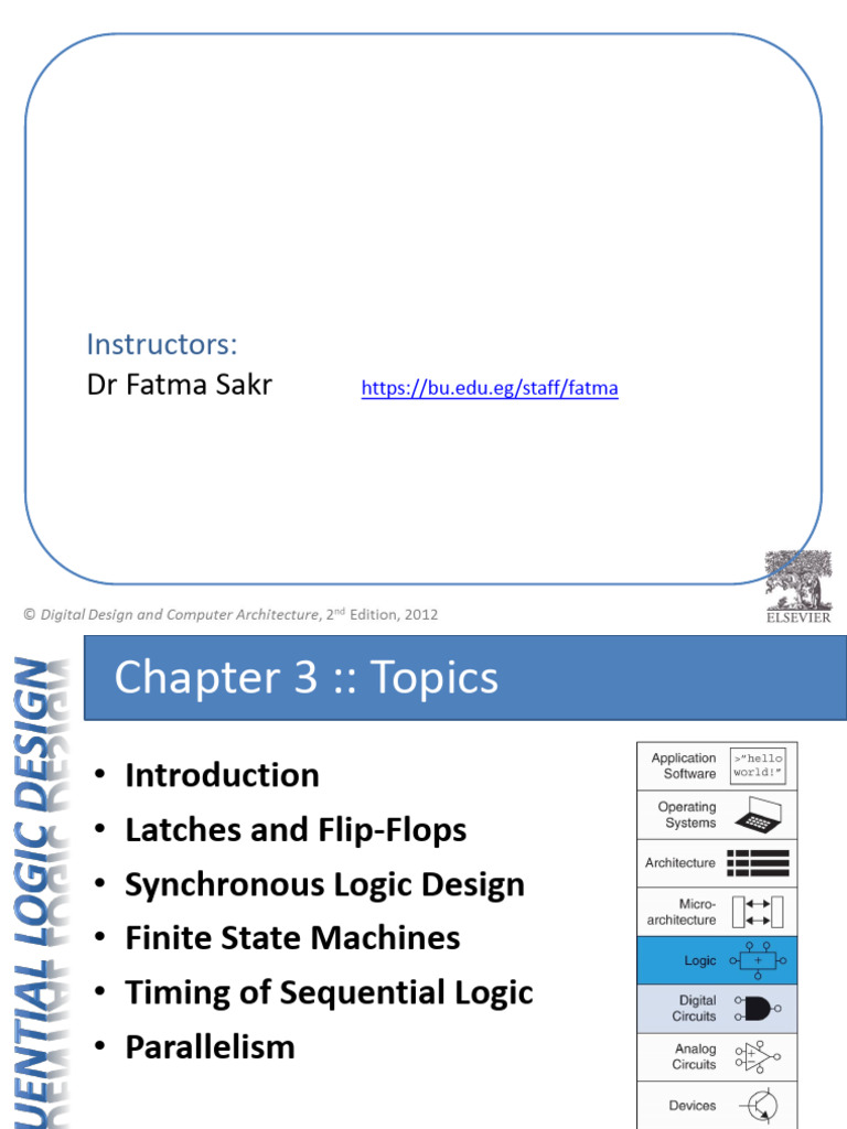 Sequential Logic Design Overview | PDF | Electronics | Computer Engineering