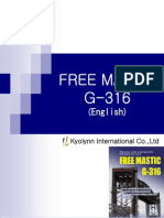 Free Mastic G-316: (English)
