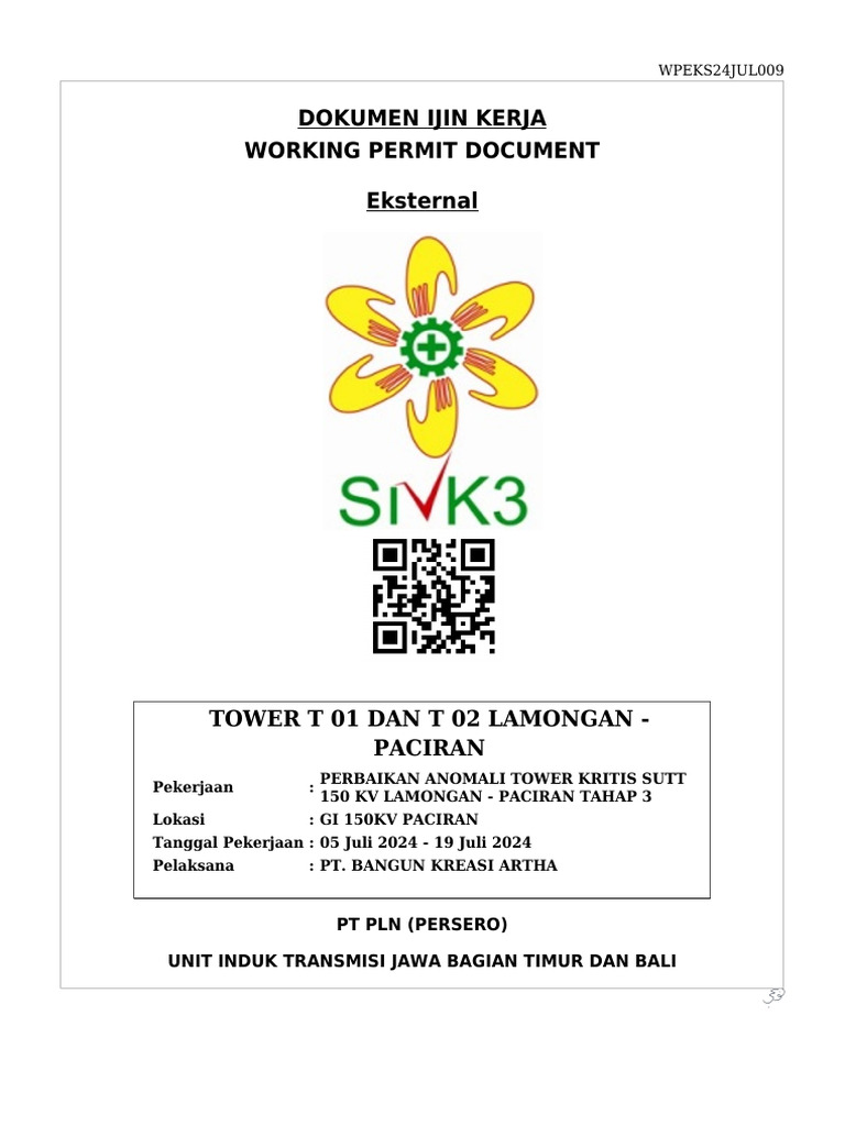 Wp 3 T 02 Dan 01 Lamongan Paciran Pdf