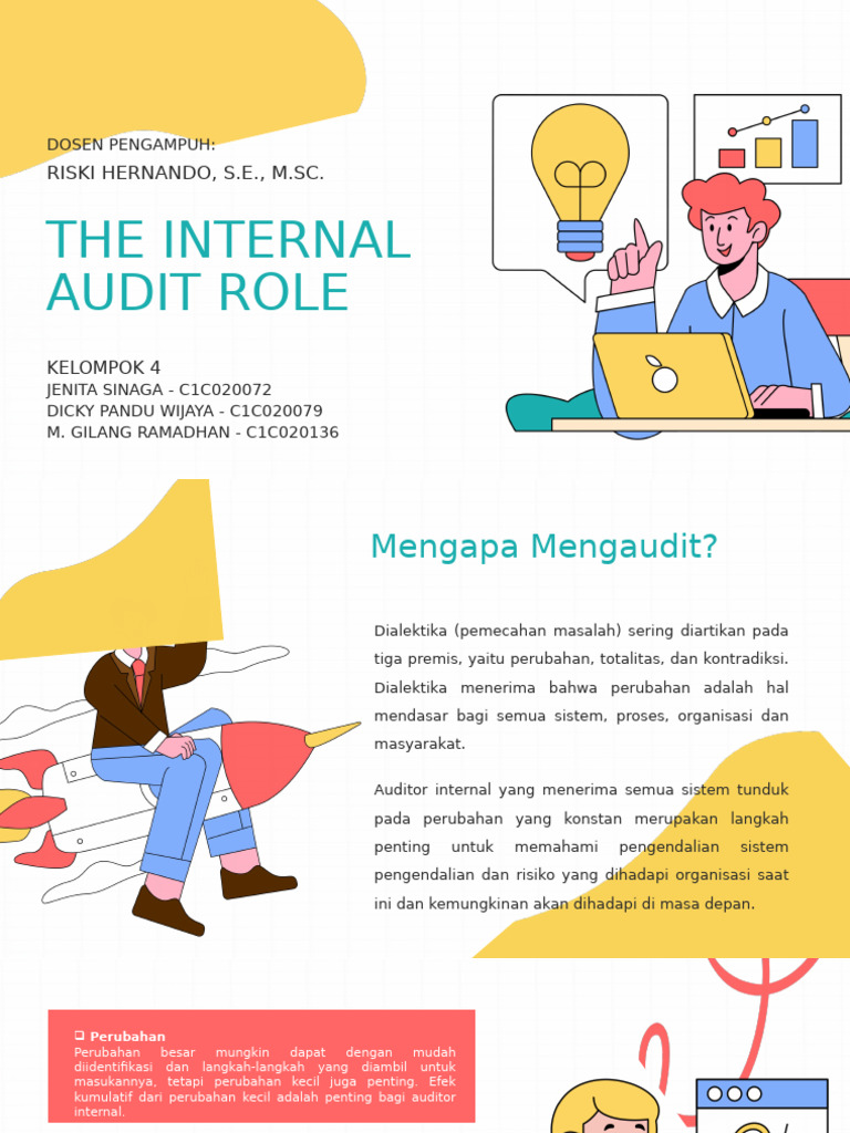 Kelompok 4 The Internal Audit Role Salinan Pdf