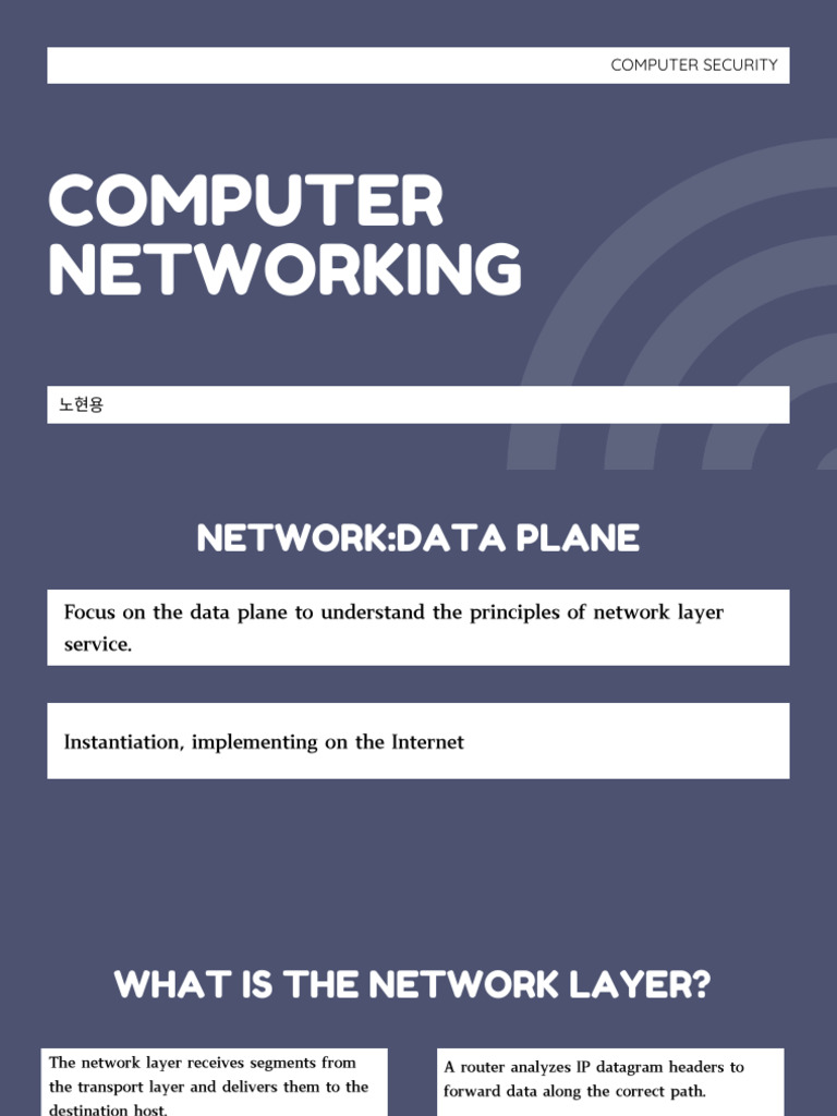 Computer Networks Presentation in Blue Clean Style | PDF | Computer ...
