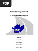 Download Four Seater Flying CAR by Dipti Makadia SN77535732 doc pdf