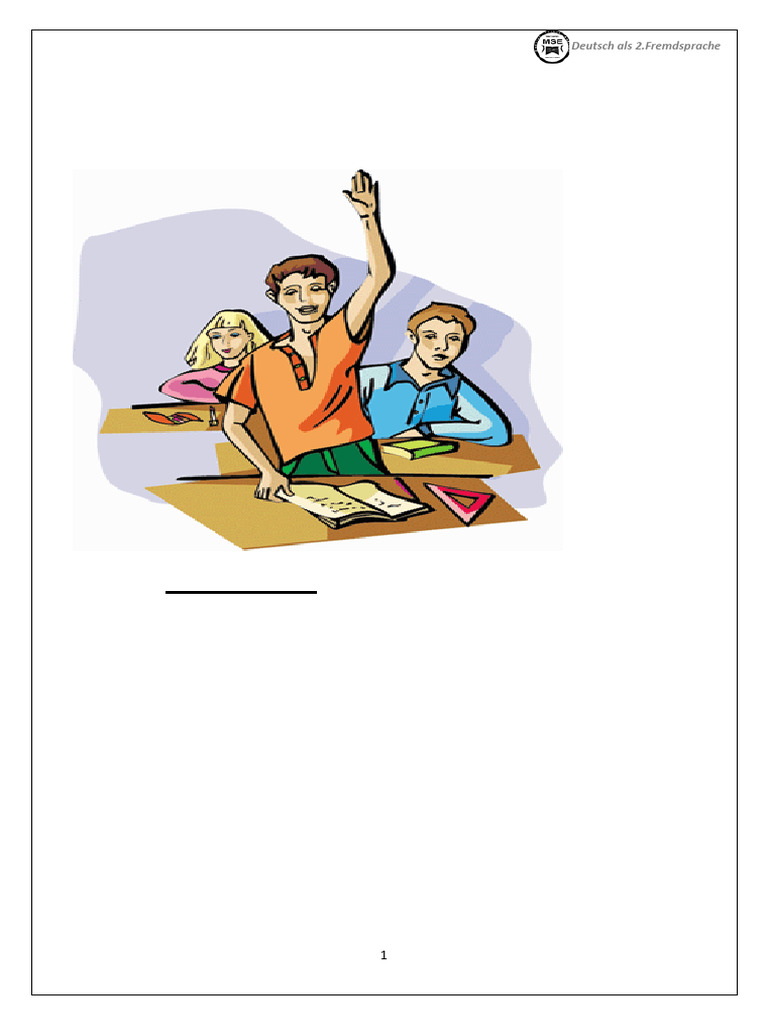 2023 24 1.term 3. Sprache 1. Prep Model Answers | PDF
